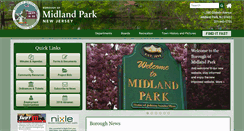 Desktop Screenshot of midlandparknj.org